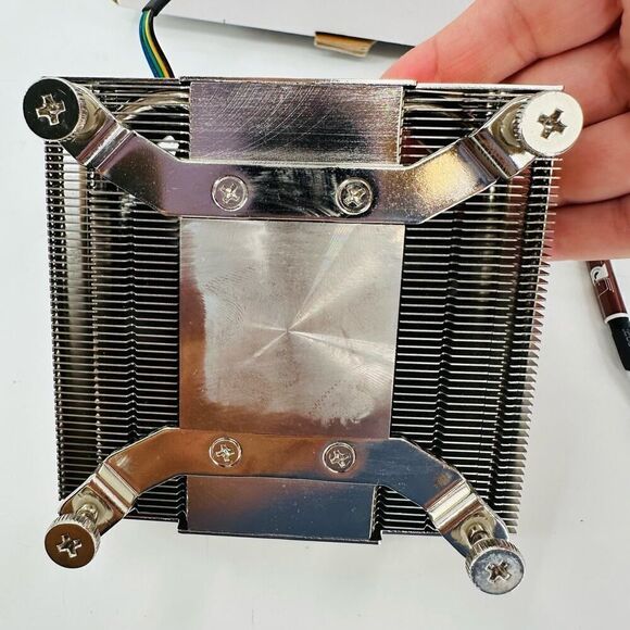 NOCTUA NH-L9i LGA115X L-Type Low-Profile Cooler Premium Fan 37mm NIB Brown Tan - Picture 5 of 11